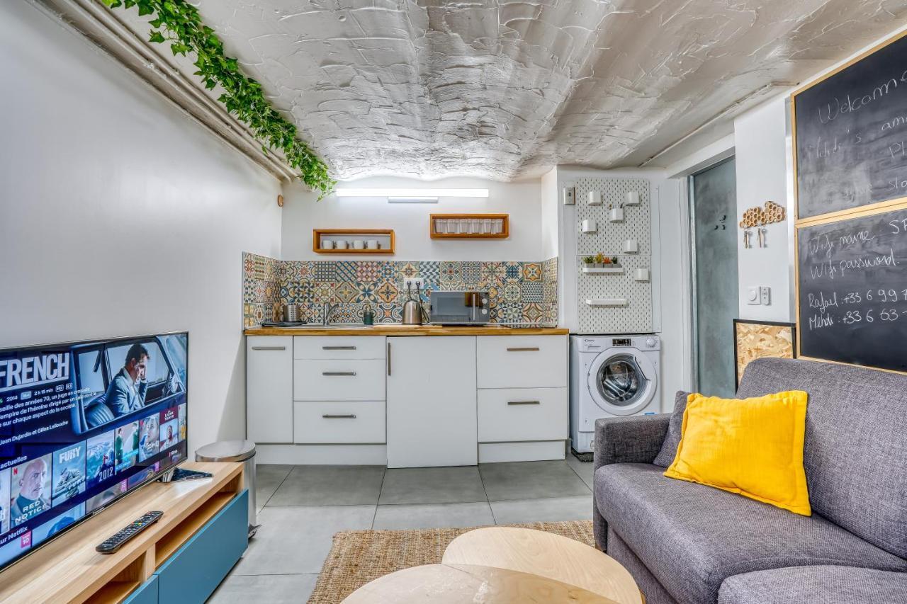 Sous-Sol Amenage 32M2 - Proche Paris Lejlighed Aubervilliers Eksteriør billede